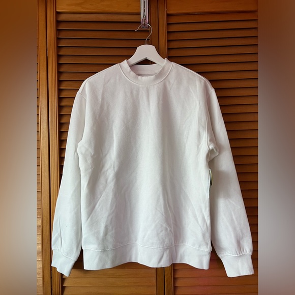 (Size XS) Ivory Sweatshirt - Picture 1 of 4